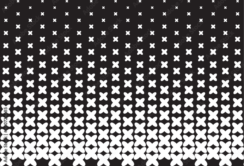 Black and white pattern geometric abstract graphic