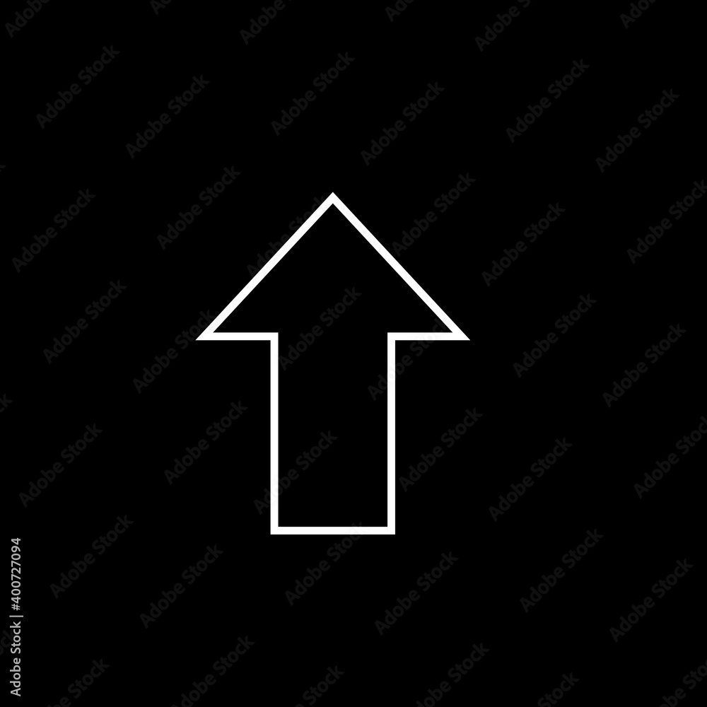 Arrow icon isolated on background. Trendy vector symbol. Arrow icon in flat style. Creative arrow template for web site, app, graphic design, ui and logo. Arrow vector symbol Arrow icon isolated on background. Trendy vector symbol. Arrow icon in flat style. Creative arrow template for web site, app, graphic design, ui and logo. Arrow vector symbol