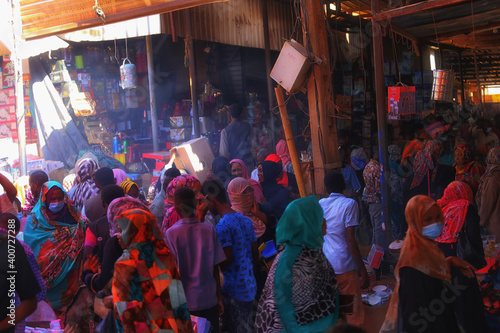 Old market in Omdurman Khartoum Sudan 