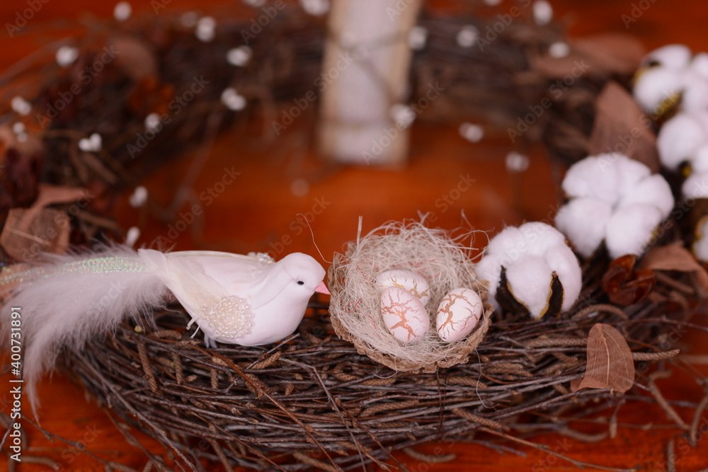 Handmade Christmas and New Year wreaths from vine Handmade Christmas and New Year wreaths from vine