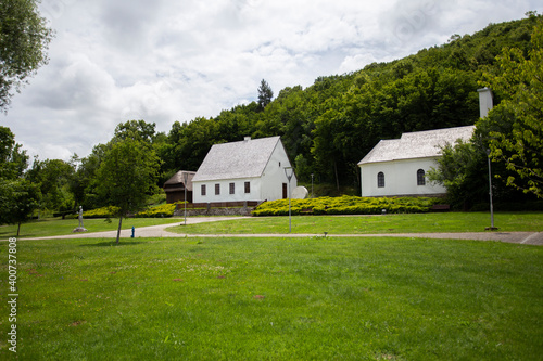 Nikola Tesla memorial park in Smiljan, Croatia