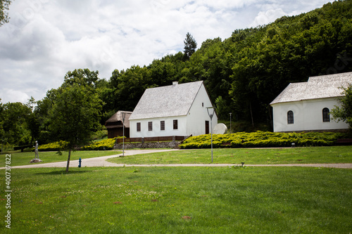 Nikola Tesla memorial park in Smiljan, Croatia photo