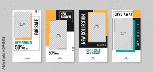 Social Media Story Post Fashion Set Template