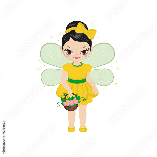 Cute and beautiful fairy