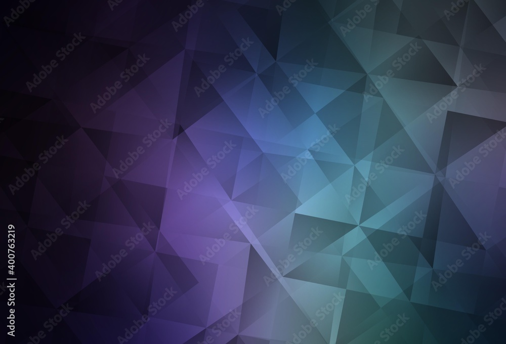 Dark Pink, Blue vector low poly layout. Dark Pink, Blue vector low poly layout.