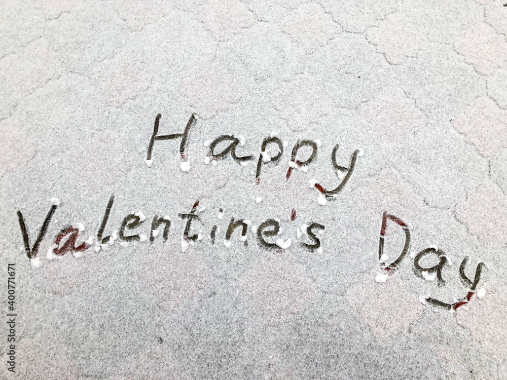 Happy Valentine's day! Card, online banner, greeting card, Flat lay on Valentine's Day Happy Valentine's day! Card, online banner, greeting card, Flat lay on Valentine's Day