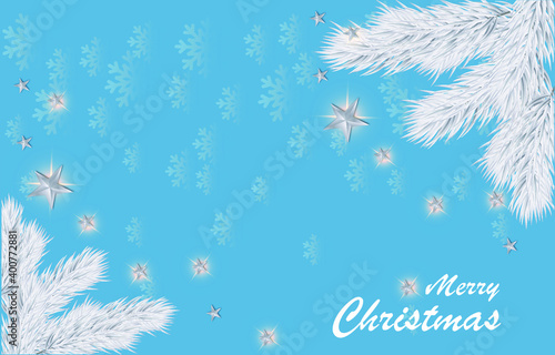 merry christmas forest fairy tale