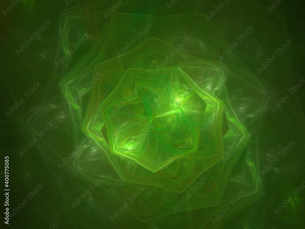 Imaginatory fractal background Image
