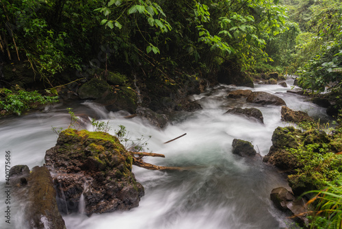 Agua Caliente river in Arenal Volcano National Park, Costa Rica
