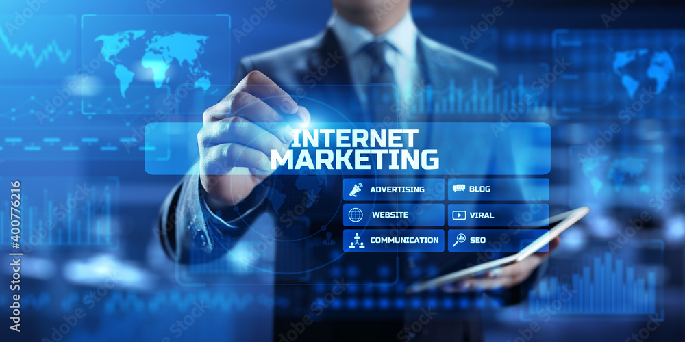Internet marketing online advertising dashboard business technology concept on screen. Internet marketing online advertising dashboard business technology concept on screen.
