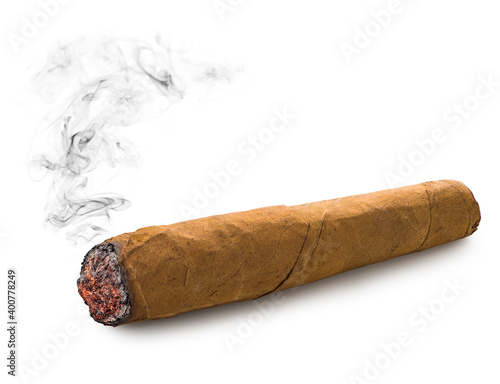 Obraz na płótnie One cuban cigar w salonie