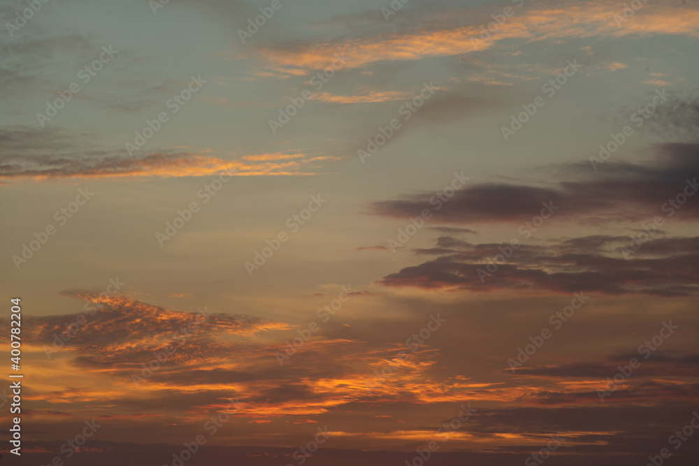 sky and cloud as nature background