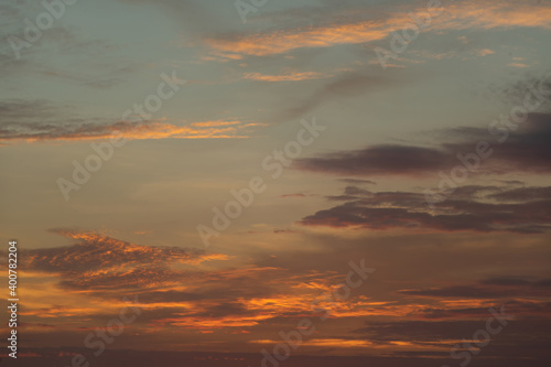 sky and cloud as nature background