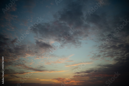 sky and cloud as nature background