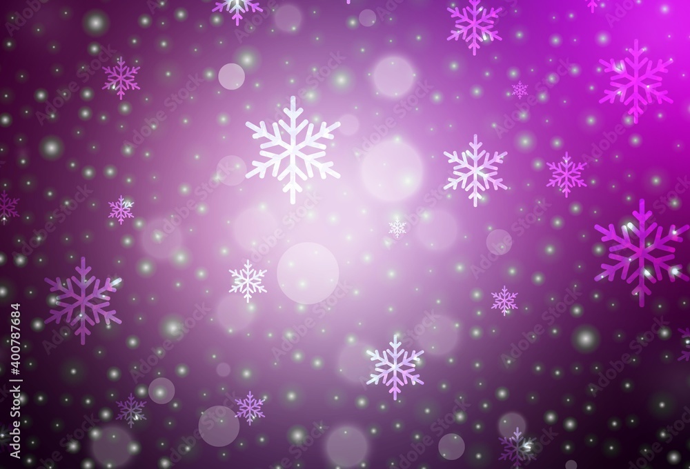 Dark Pink vector template in carnival style. Dark Pink vector template in carnival style.