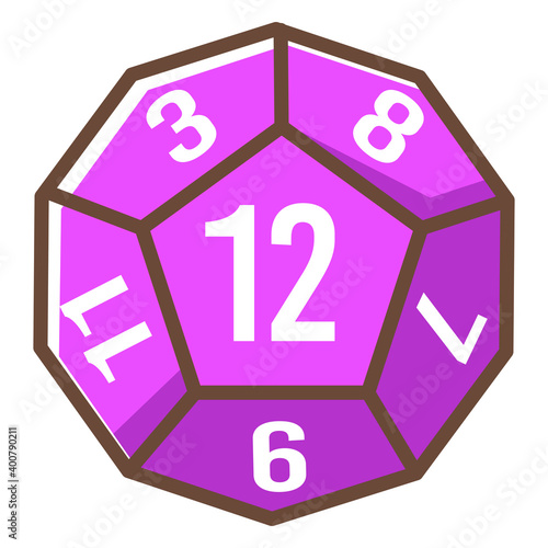 Board game hexagonal dice, role play competition