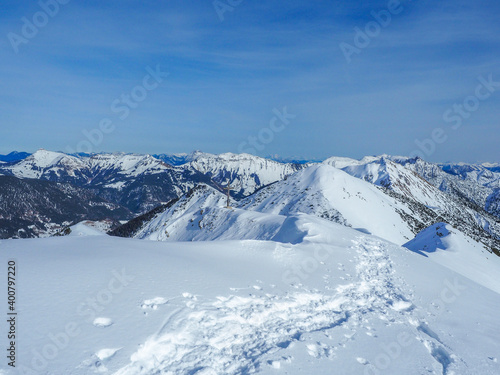 Karwendel - Schneeschuhtour auf die Fleischbank © Ina Ludwig
