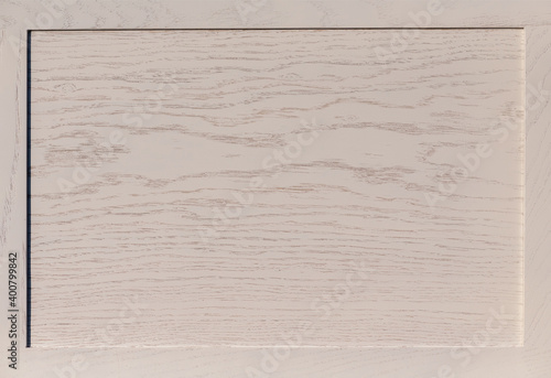 Wood frame. Solid oak with natural wood grain patterns