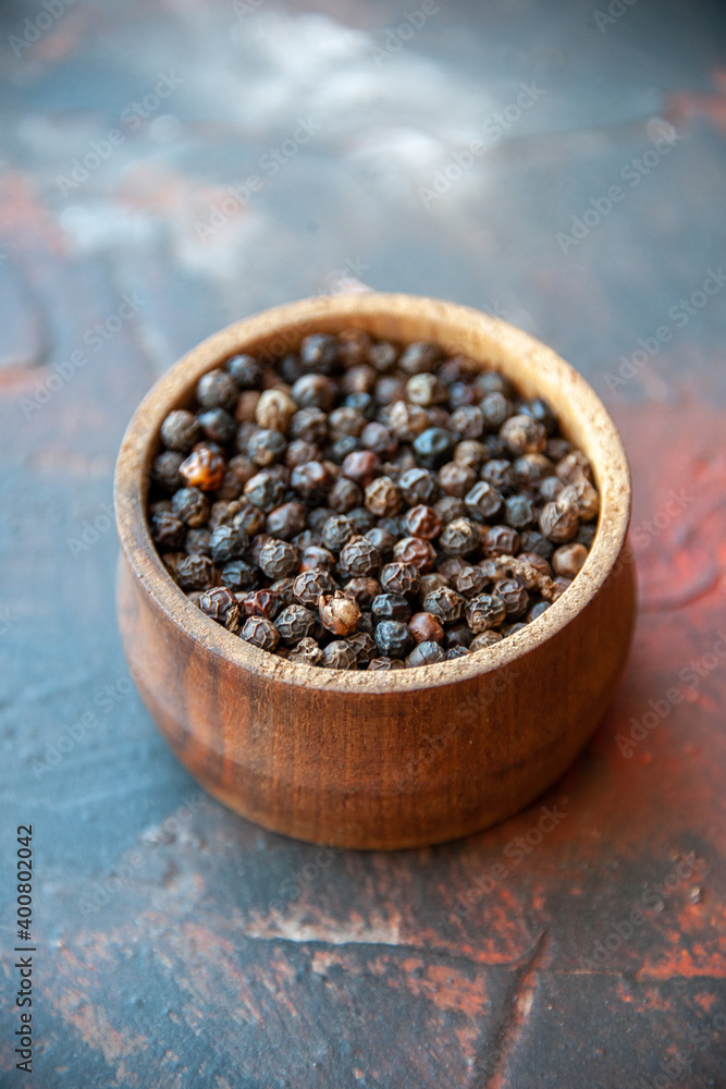 front view fresh pepper inside little plate on dark background spicy seasoning dark photo front view fresh pepper inside little plate on dark background spicy seasoning dark photo