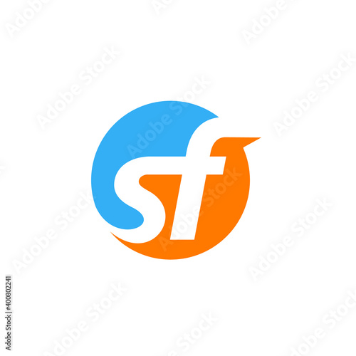 letter SF logo