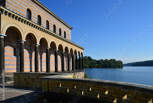 Heilandskirche am Fluss Havel, Sacrow, Potsdam, Brandenburg photo