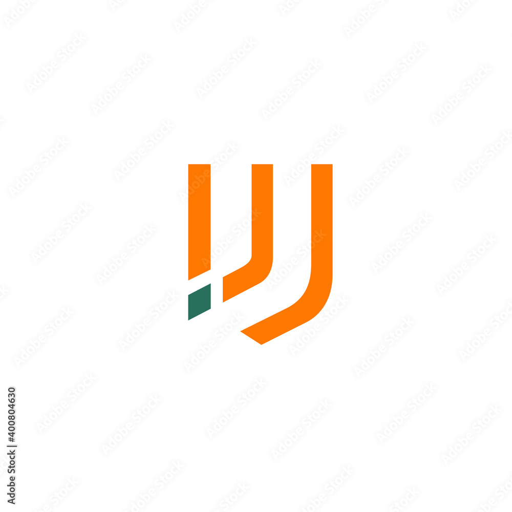 Fototapeta premium IW logo