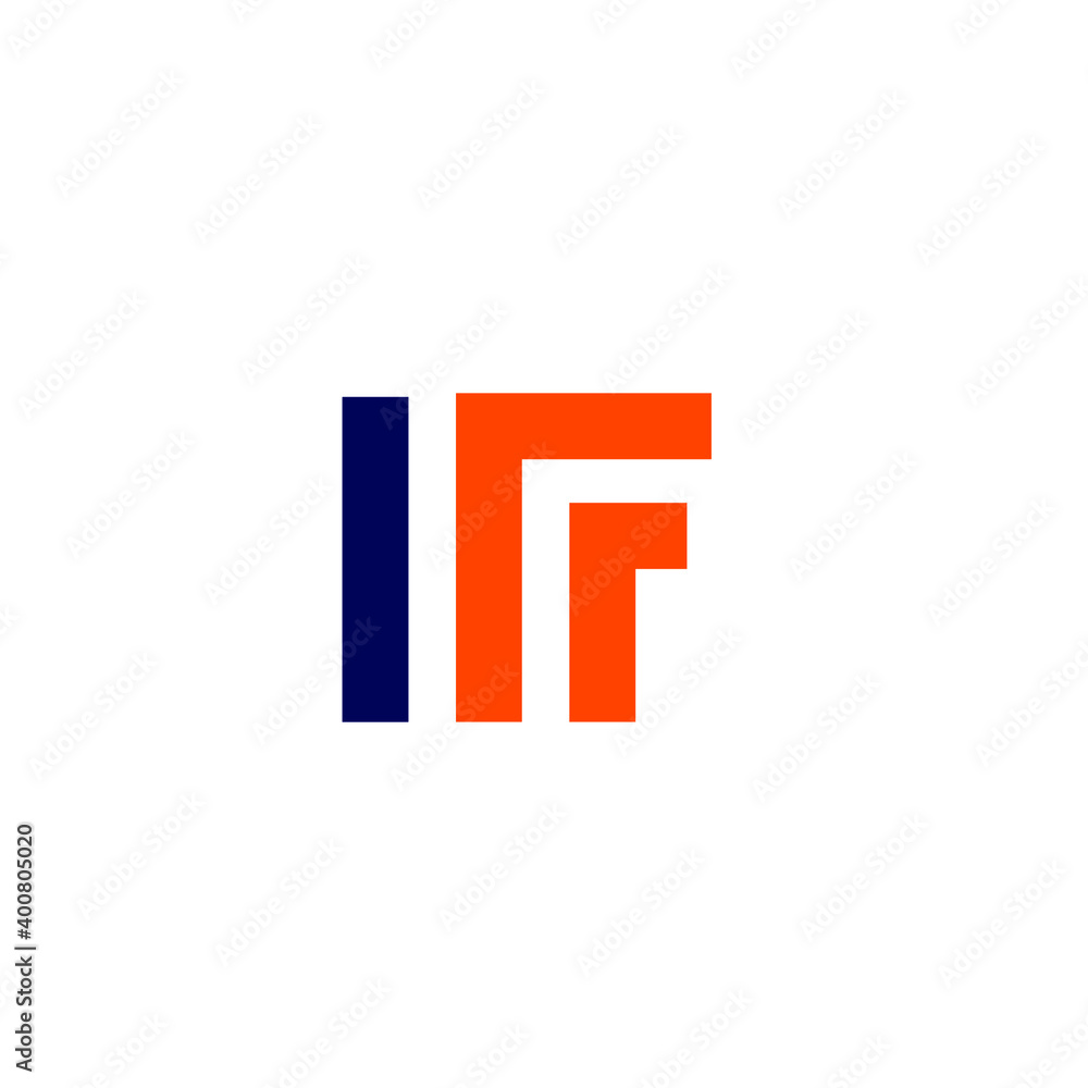 Fototapeta premium MF logo