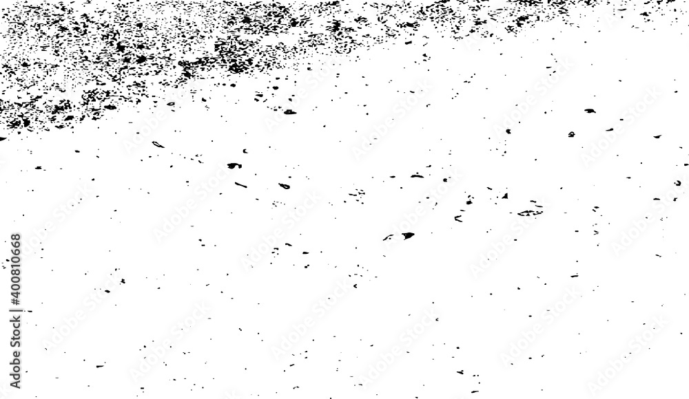 Obraz premium Rough black and white texture vector. Distressed overlay texture. Grunge background. Abstract textured effect. Vector Illustration. Black isolated on white background. EPS10
