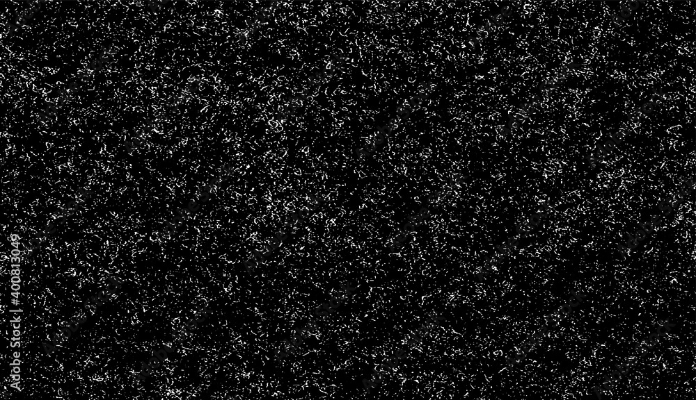 Fototapeta premium Abstract vector noise. Small particles of debris and dust. Distressed uneven background. Grunge texture overlay with fine grains isolated on white background. Vector illustration. EPS10.
