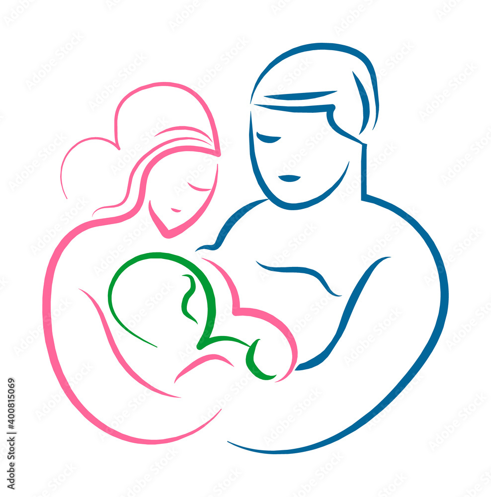 Family symbol icon , Vector illustration Family symbol icon , Vector illustration