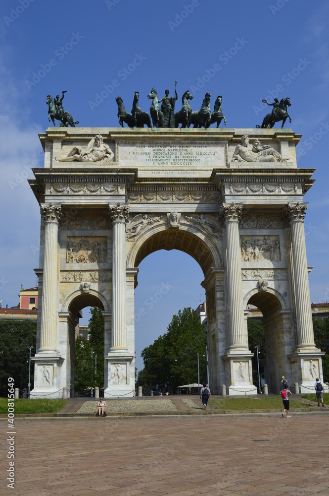Milan - arch of peace
