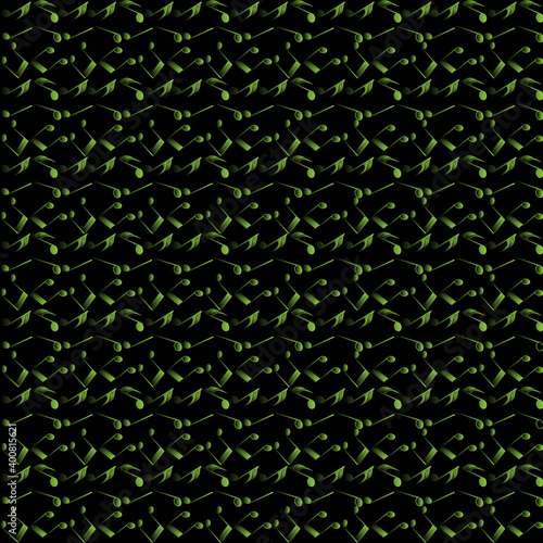 pattern of musical notes