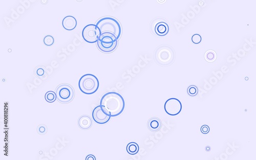 Light Purple vector backdrop with dots.