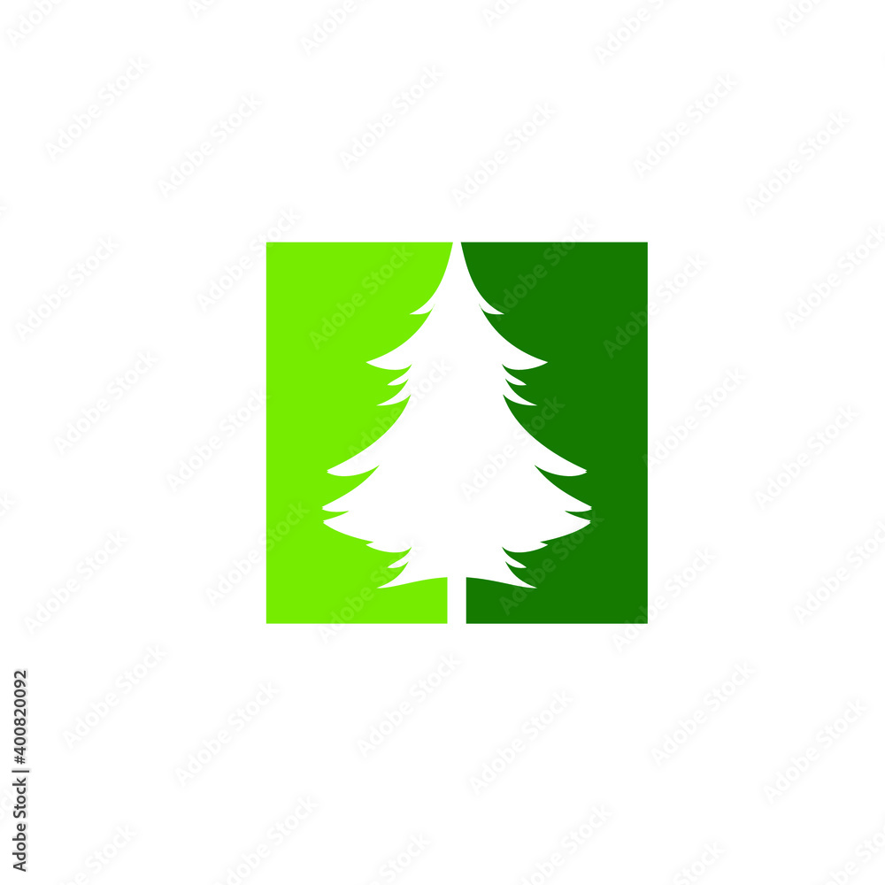 Fototapeta premium pine logo