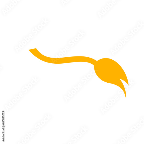 cow tail logo design