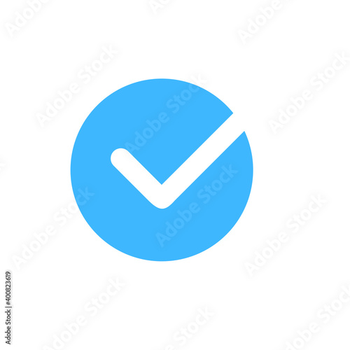 check round logo design