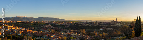 Sunset in Segovia