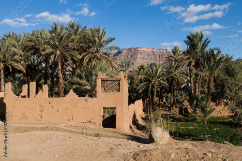 Ruiny kazby, maroko południe, 2017 r.