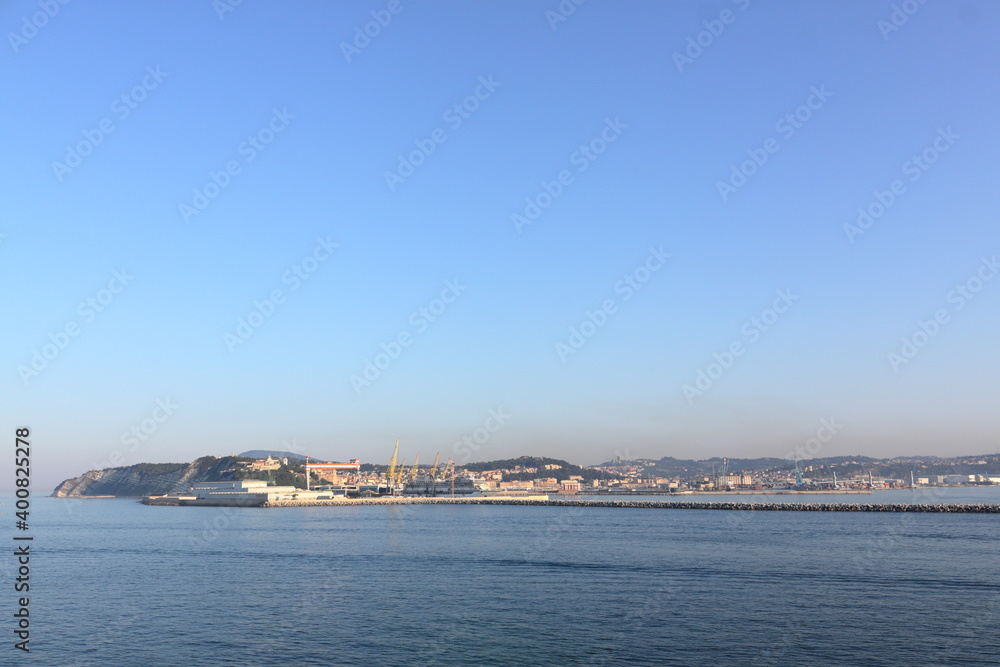 view of port from sea