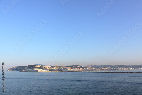 view of port from sea
