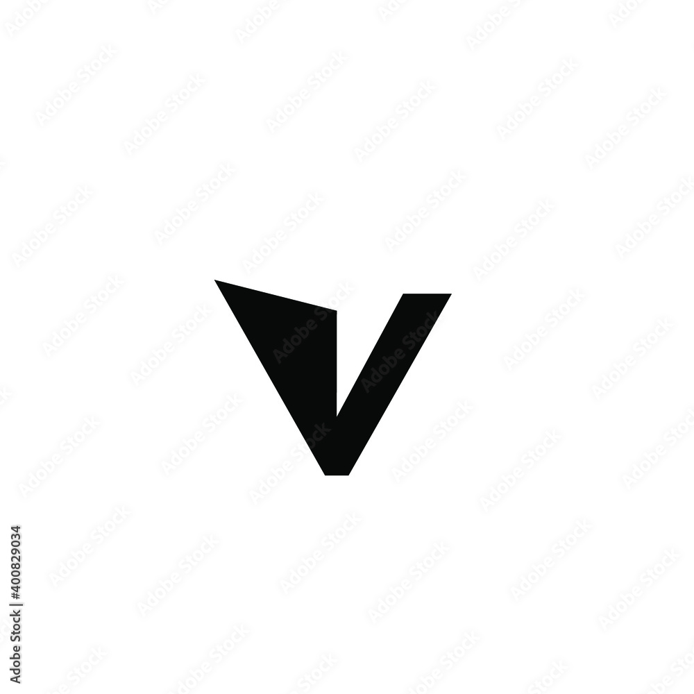 V logo