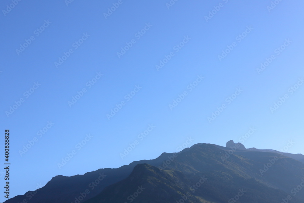 Obraz premium mountain top view