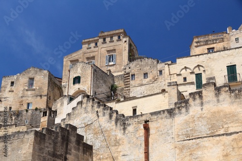 Matera medieval town in Italy