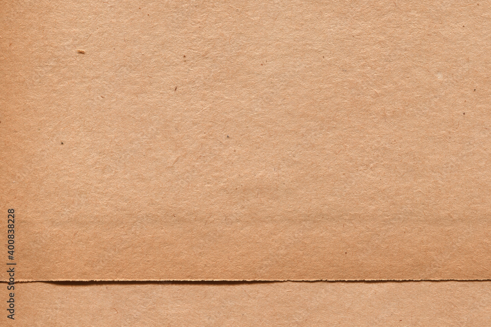 Fototapeta premium Vintage and old looking paper background. Retro cardboard texture. Grunge paper for drawing. Ancient book page.