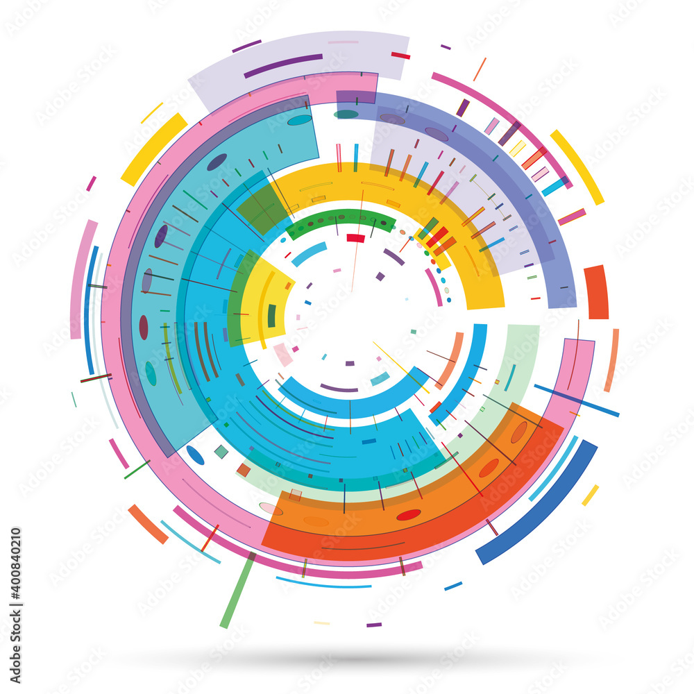 abstract background with circles abstract background with circles