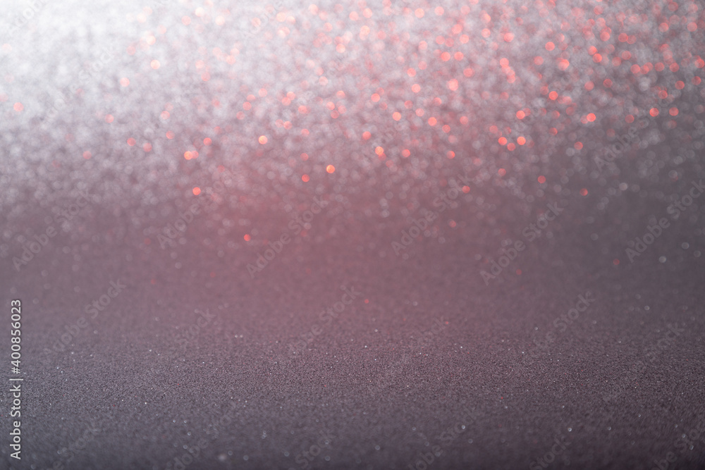 silver and red glitter background