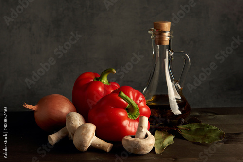 Rustic still life