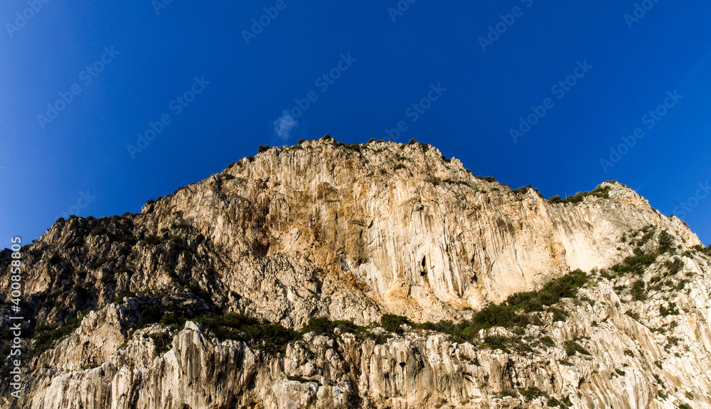 coastal landscape between Nice and St. Tropez