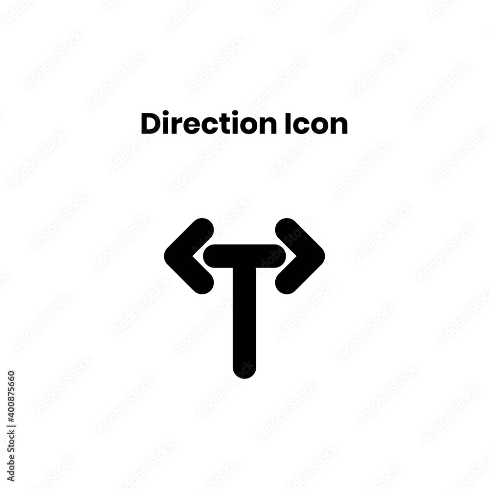 direction glyph Icon. arrows vector illustration on white background direction glyph Icon. arrows vector illustration on white background