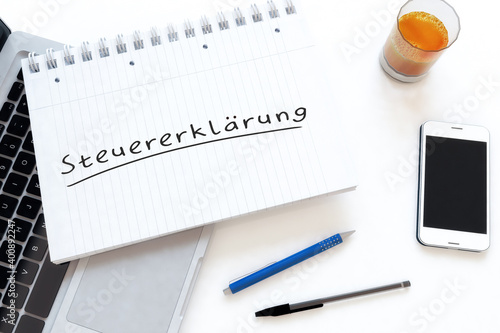 Steuererklaerung photo